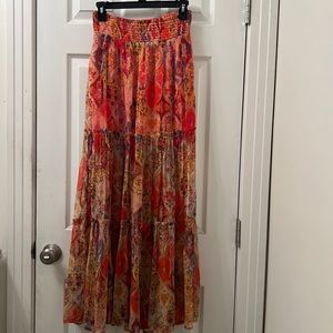Free People maxi skirt